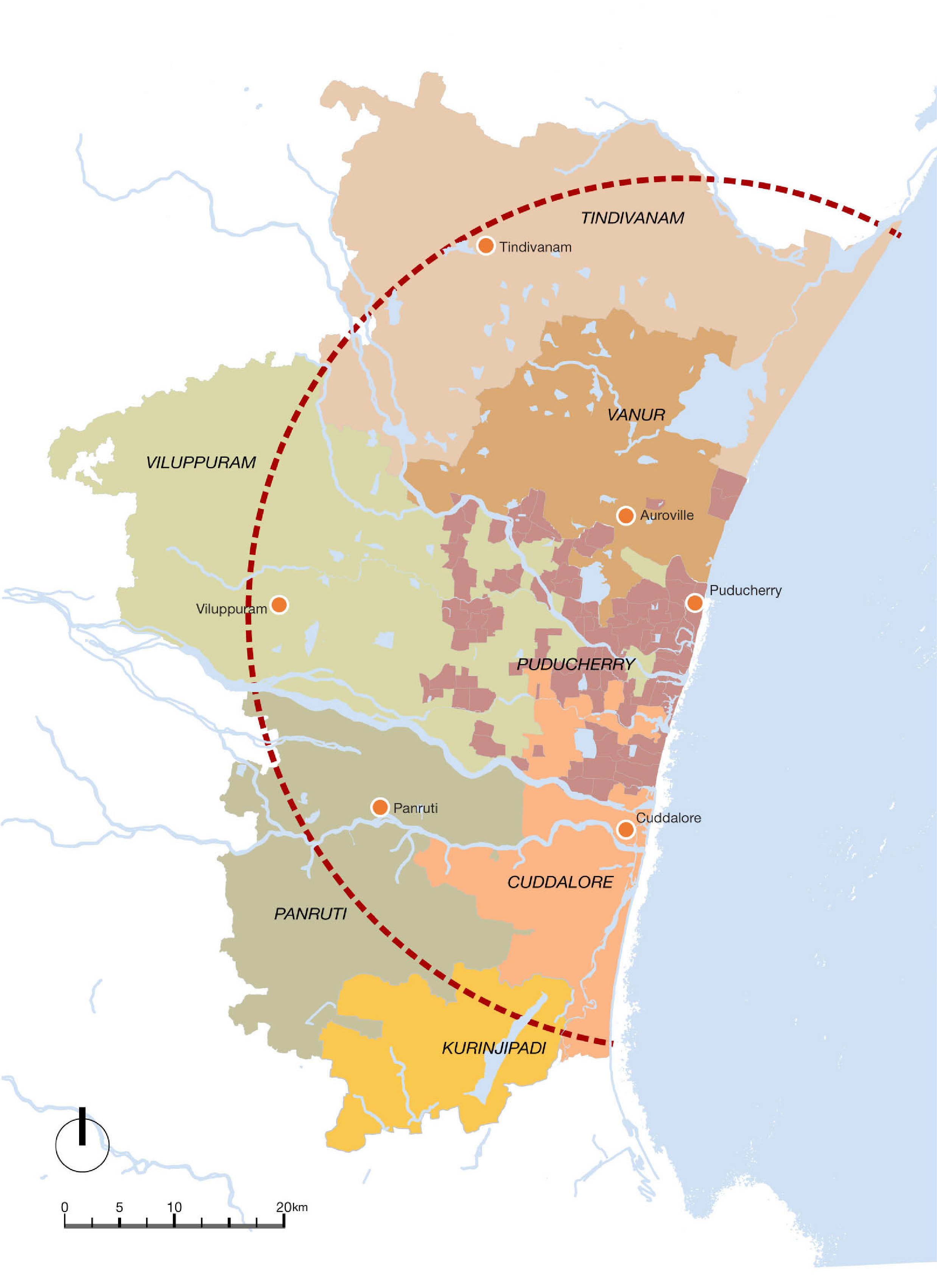 regional planning map